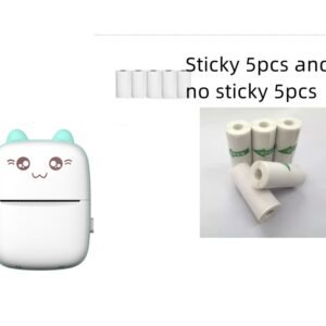 2ed1ad9d-d889-4ee4-9724-56ca08d5f7e7-1.jpg Mini Printer Portable Mini Bluetooth WiFi New Wrong Printer Mobile Phone Photo Title Note Hot Print Pocket Student Error Label Printer