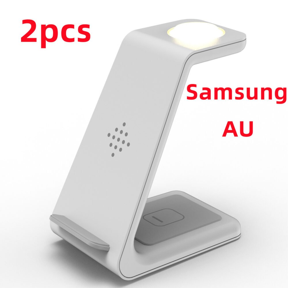 34c1410f-944c-40f5-bd9b-ee17761ac1d7.jpg 3 In 1 Fast Charging Station Wireless Charger Stand Wireless Quick Charge Dock For Phone Holder