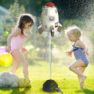 37520184-10d7-4e6e-b27b-bb79662a9f7e.jpg Rocket Launcher Toys Outdoor Rocket Water Pressure Lift Sprinkler Toy Interaction In Garden Lawn Water Spray Toys For Kids Summer Gadgets