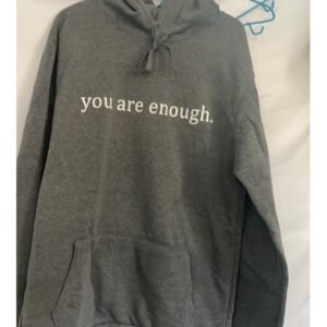 413130de-2ba3-4dc8-b3ac-338c0aaa83cf.jpg Dear Person Behind Me,the World Is A Better Place,with You In It,love,the Person In Front Of You,Women's Plush Letter Printed Kangaroo Pocket Drawstring Printed Hoodie Unisex Trendy Hoodies