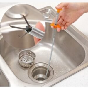 60CM Sewer Dredger Spring Pipe Dredging Tool Household Hair Cleaner Drain Clog Remover Cleaning Tools Household For Kitchen Sink Kitchen Gadgets