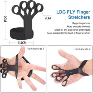 ac70faa8-697f-44f8-87d1-97eaa80ce0a5.jpg Silicone Grip Device Finger Exercise Stretcher Arthritis Hand Grip Trainer Strengthen Rehabilitation Training To Relieve Pain