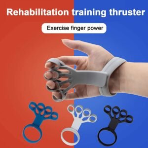 bf44d9ad-0d0f-43ad-be59-41fd9a889206.jpg Silicone Grip Device Finger Exercise Stretcher Arthritis Hand Grip Trainer Strengthen Rehabilitation Training To Relieve Pain