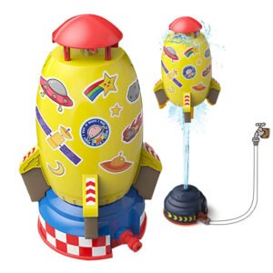 bfffc3f9-0603-4eaf-9009-f5ca6aa38c36.jpg Rocket Launcher Toys Outdoor Rocket Water Pressure Lift Sprinkler Toy Interaction In Garden Lawn Water Spray Toys For Kids Summer Gadgets