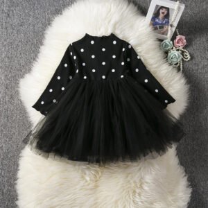 9736397828891.jpg Baby Girls Spring Winter Long Sleeve Tutu Lace Dresses Infantil Newborn 1st Birthday Party Clothes Christening Gown Casual Wear