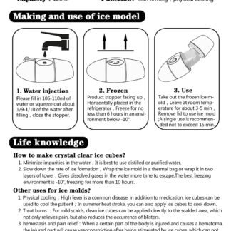 Silicone Ice Face Roller Contour Shrink Pores Remove Dark Circles Massage Skin Beauty Facial Roller For Eyes Neck Skin Care Tool