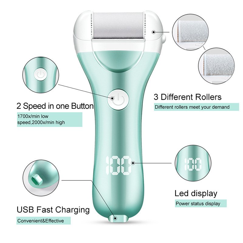 1614822212833.jpg Charged Electric Foot File For Heels Grinding Pedicure Tools Professional Foot Care Tool Dead Hard Skin Callus Remover