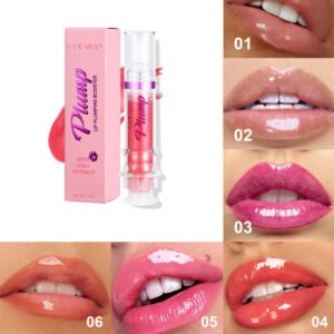 f607eb59-6f39-4734-bdff-569144623742.jpg New Tube Lip Rich Lip Color Slightly Spicy Lip Honey Lip Glass Mirror Face Lip Mirror Liquid Lipstick
