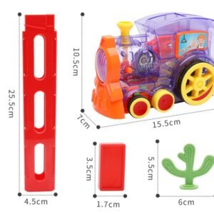 88a6219f-b43e-4251-87a7-ae641d5bd29d.jpg Domino Train Toys Baby Toys Car Puzzle Automatic Release Licensing Electric Building Blocks Train Toy
