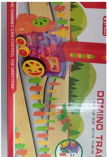 9222045a-fac0-4ecb-a277-f1880cce66f9.jpg Domino Train Toys Baby Toys Car Puzzle Automatic Release Licensing Electric Building Blocks Train Toy