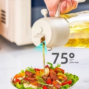 153782e2-a5f3-45ff-85e8-db2df9d0d5aa.jpg 470ML Olive Oil Sprayer Dispenser For Cooking BBQ 2 In 1 Glass Oil Vinegar Soy Sauce Spray Kitchen Oil Bottle For Air Fryer