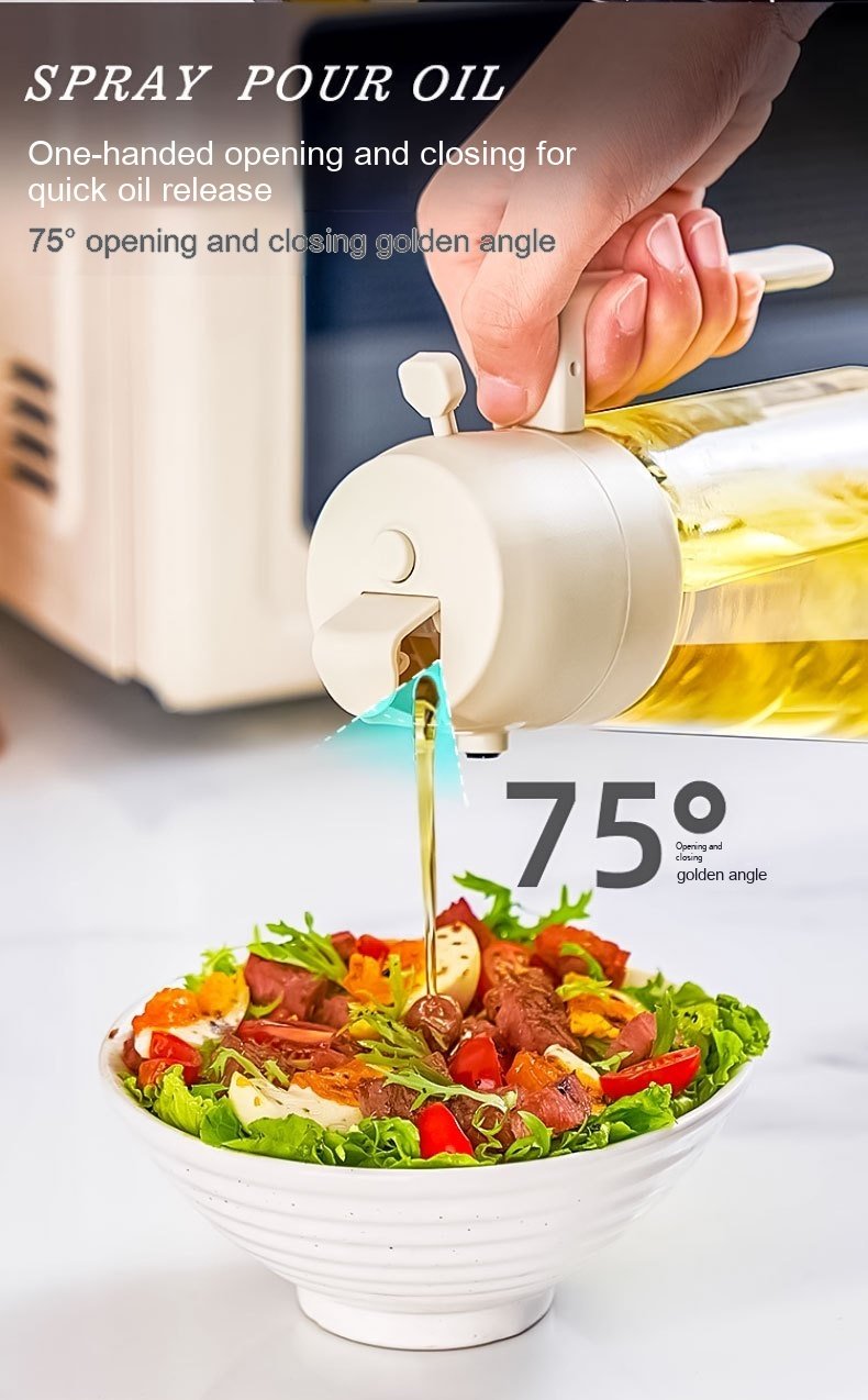 153782e2-a5f3-45ff-85e8-db2df9d0d5aa.jpg 470ML Olive Oil Sprayer Dispenser For Cooking BBQ 2 In 1 Glass Oil Vinegar Soy Sauce Spray Kitchen Oil Bottle For Air Fryer
