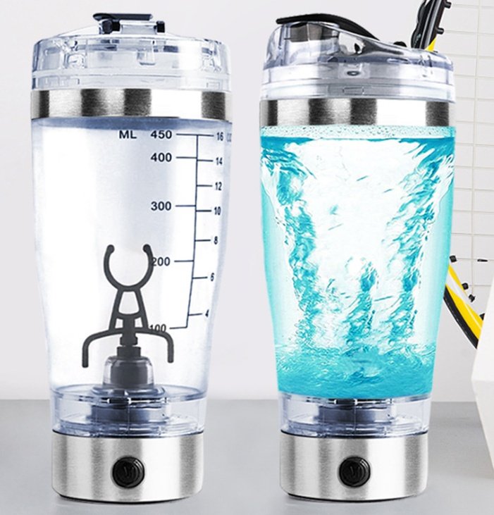 1b236c8d-ac60-44cb-83ad-79c664b0bca3.jpg Electric Protein Shake Stirrer USB Shake Bottle Milk Coffee Blender Kettle Sports And Fitness Charging Electric Shaker Cup