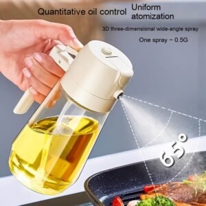 6c8321c4-ec42-4523-9fe7-27632e709c01.jpg 470ML Olive Oil Sprayer Dispenser For Cooking BBQ 2 In 1 Glass Oil Vinegar Soy Sauce Spray Kitchen Oil Bottle For Air Fryer