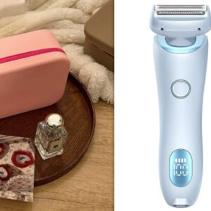 90103f4f-a2d7-41d5-91af-55015cf91548.jpg 2 In 1 Hair Removal Epilator USB Rechargeable Trimmer Women Body Razor Face Leg Armpit Bikini Hand Pubic Shaver Hair Remover