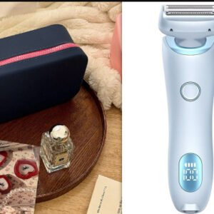 b5d7125f-1ba2-4dd8-bebf-8504eb58ddb5.jpg 2 In 1 Hair Removal Epilator USB Rechargeable Trimmer Women Body Razor Face Leg Armpit Bikini Hand Pubic Shaver Hair Remover