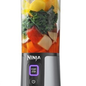 Ninja Blast Portable Blender | Cordless | 18-oz. Vessel | Personal Mixer for Shakes & Smoothies | BPA Free | Leakproof Lid & Sip Spout | USB-C Rechargeable | Dishwasher Safe Parts | Black | BC151BK