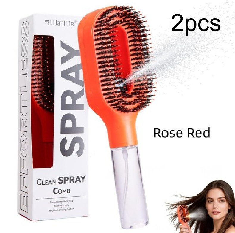2b5ae2ff-7e72-4700-9724-00e91fc85114.jpg 2in1 Sprayer Comb Detangling Scalp Massage Hairbrush With Spray Bottle Essential Oil Water Mist Spray Brush Anti-static Summer