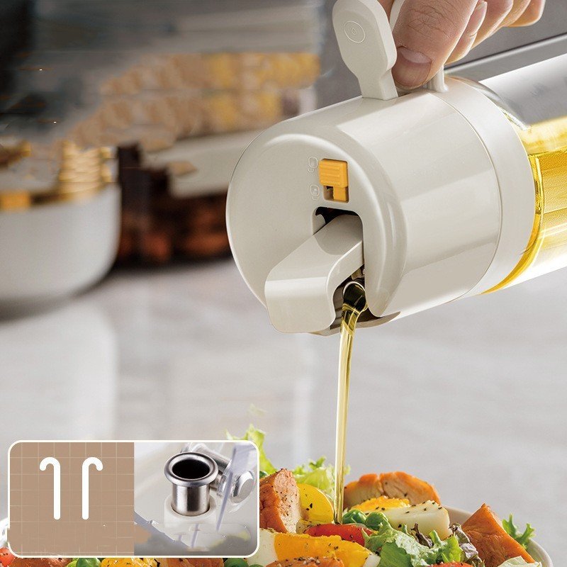 a2e7f7a1-bf45-4756-9c17-9c5ebe19f93c.jpg 2 In 1 Oil Sprayer Bottle BBQ Cooking Oil Dispenser Olive Oil Pourers Sprayer Kitchen Baking Oil Mister Vinegar Bottle