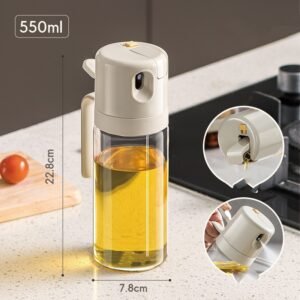 d41f71b6-691f-4715-a443-7968022ddfb4.jpg 2 In 1 Oil Sprayer Bottle BBQ Cooking Oil Dispenser Olive Oil Pourers Sprayer Kitchen Baking Oil Mister Vinegar Bottle