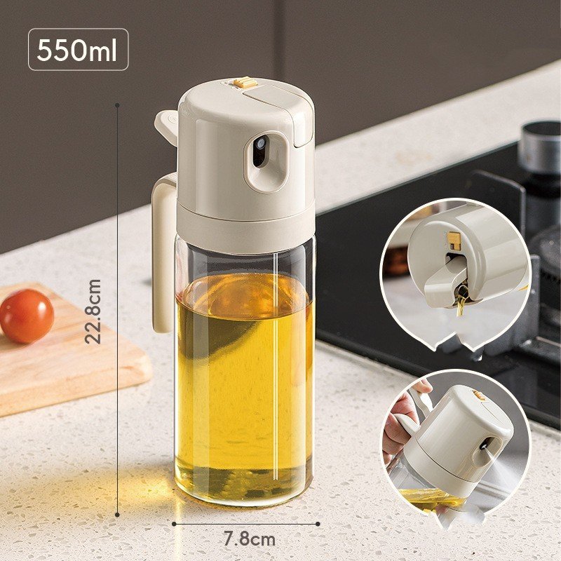 d41f71b6-691f-4715-a443-7968022ddfb4.jpg 2 In 1 Oil Sprayer Bottle BBQ Cooking Oil Dispenser Olive Oil Pourers Sprayer Kitchen Baking Oil Mister Vinegar Bottle